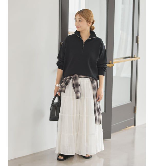 JOURNAL STANDARD「《WEB限定》ウォッシャブルTEXBRID ハーフZIP」|ニット・セーター|