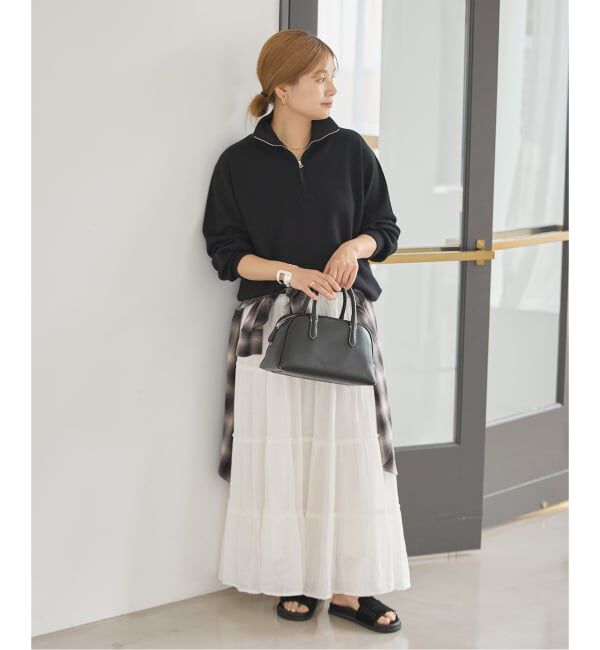 JOURNAL STANDARD「《WEB限定》ウォッシャブルTEXBRID ハーフZIP」|ニット・セーター|