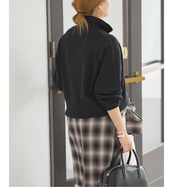 JOURNAL STANDARD「《WEB限定》ウォッシャブルTEXBRID ハーフZIP」|ニット・セーター|