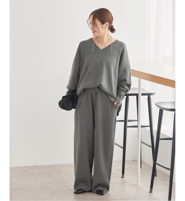 JOURNAL STANDARD「《新色あり/WEB限定追加》ウォッシャブルTEXBRID Vプルオーバー」|ニット・セーター|