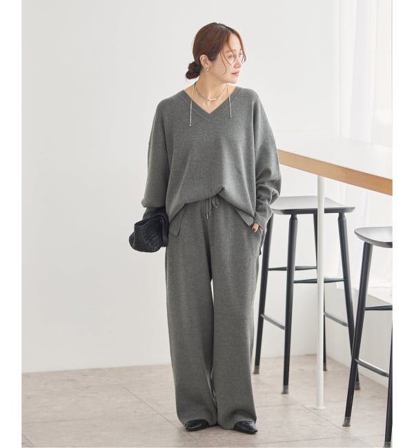 JOURNAL STANDARD「《新色あり/WEB限定追加》ウォッシャブルTEXBRID Vプルオーバー」|ニット・セーター|