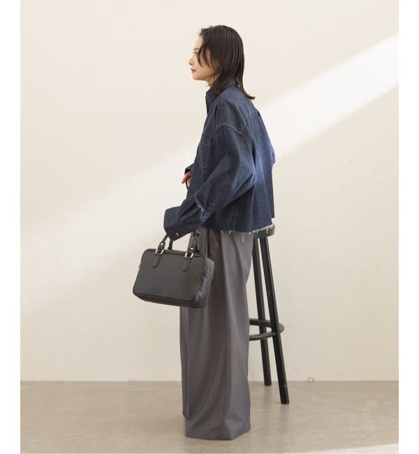 JOURNAL STANDARD「コーンデニムライトオンスクロップド シャツ」|シャツ・ブラウス|