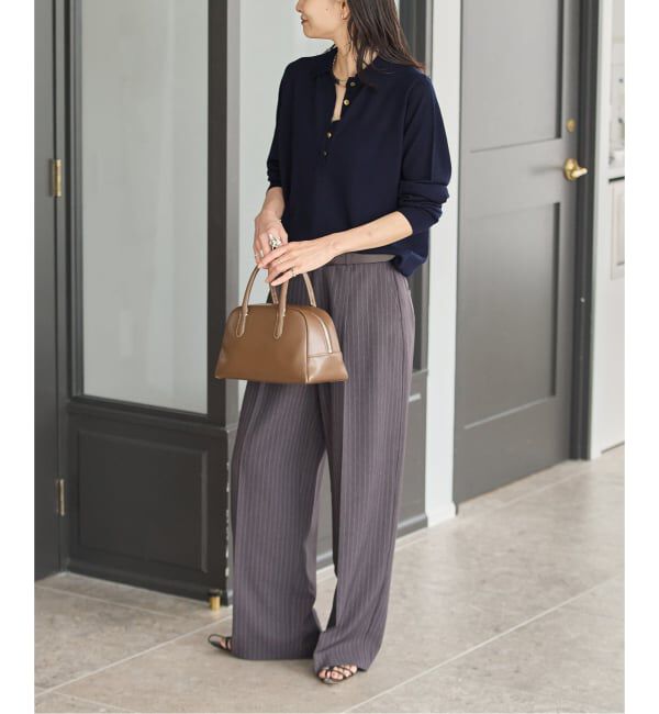 JOURNAL STANDARD「ウォッシャブルウール ポロシャツ」|ニット・セーター|