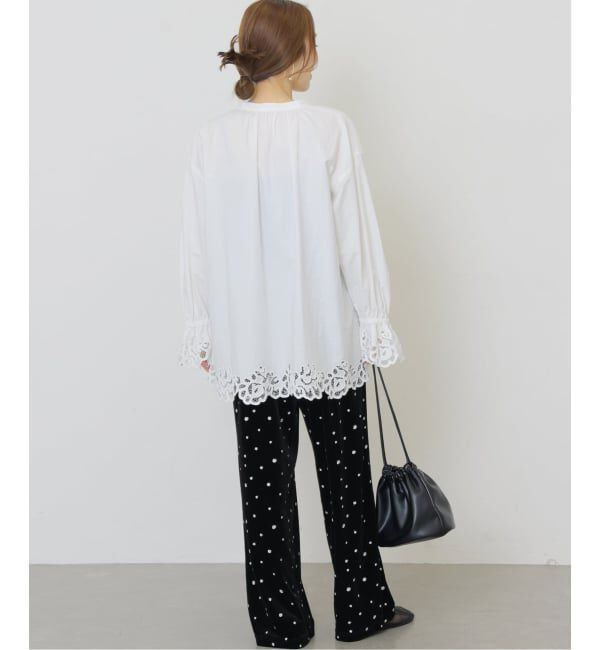 JOURNAL STANDARD relume「《WEB限定追加》小花刺繍ベロアパンツ」|その他|