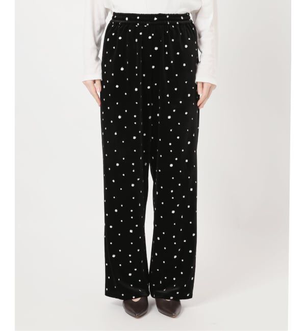 JOURNAL STANDARD relume「《WEB限定追加》小花刺繍ベロアパンツ」|その他|