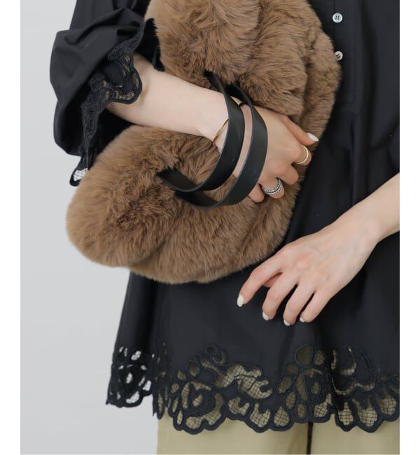JOURNAL STANDARD relume「《WEB限定追加》エンブロイダリーブラウス」|シャツ・ブラウス|ブラック