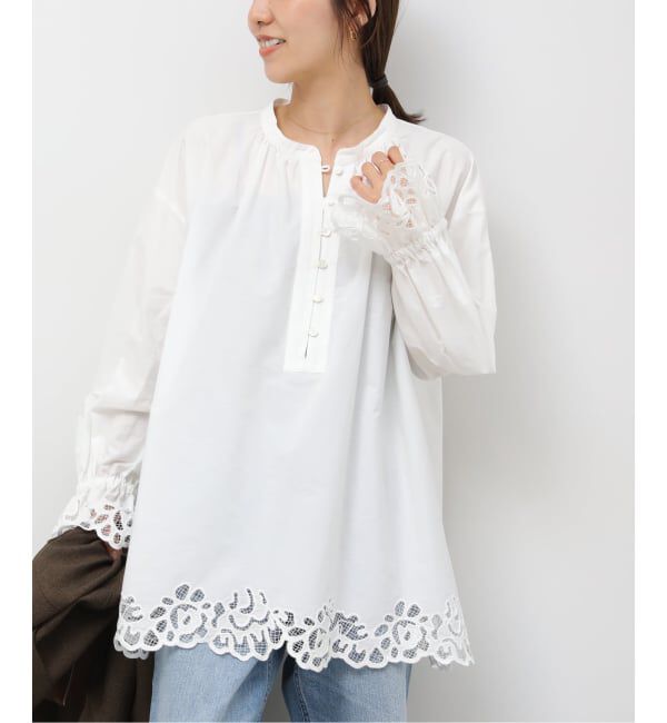 JOURNAL STANDARD relume「《WEB限定追加》エンブロイダリーブラウス」|シャツ・ブラウス|