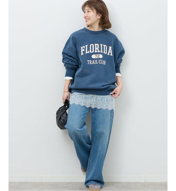JOURNAL STANDARD relume「《WEB限定追加》レースヘムロンT」|Tシャツ・カットソー|