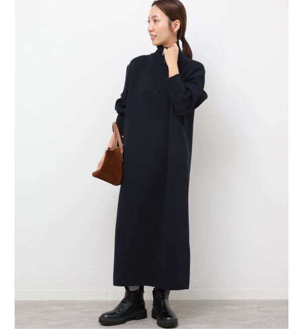 JOURNAL STANDARD relume「《WEB限定追加3》スウェットライクハーフジップワンピース」|ワンピース|