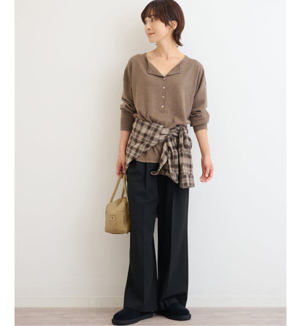 JOURNAL STANDARD relume「《WEB限定追加》スムースフレアタックパンツ」|スラックス|
