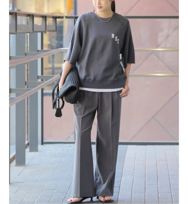 JOURNAL STANDARD relume「《WEB限定追加》スムースフレアタックパンツ」|スラックス|