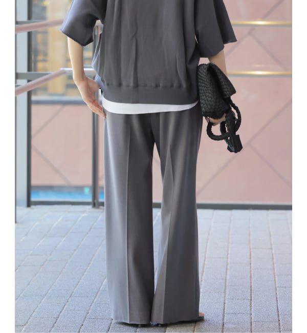 JOURNAL STANDARD relume「《WEB限定追加》スムースフレアタックパンツ」|スラックス|