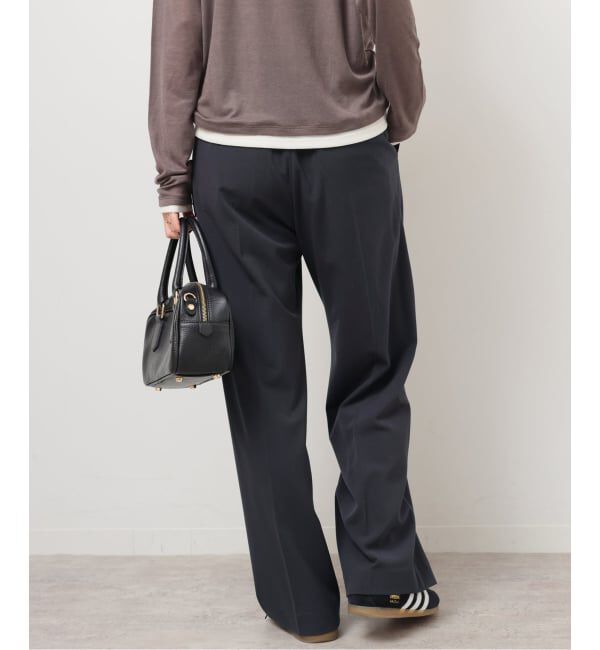 JOURNAL STANDARD relume「《WEB限定追加》スムースフレアタックパンツ」|スラックス|