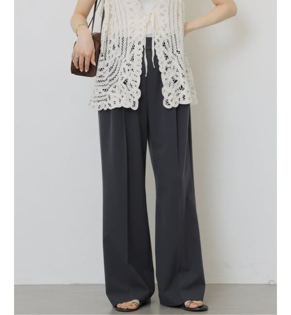 JOURNAL STANDARD relume「《WEB限定追加》スムースフレアタックパンツ」|スラックス|