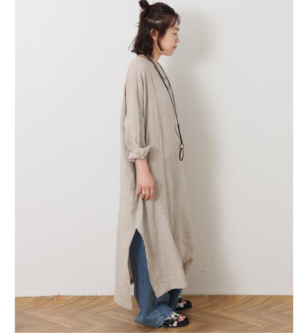 journal standard luxe「《追加》エアリネン Plain-DRESS」|ワンピース|