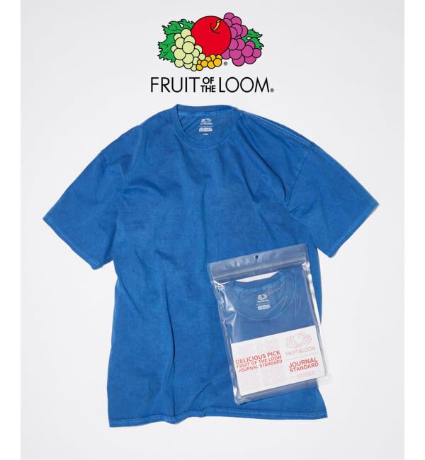 JOURNAL STANDARD「FRUIT OF THE LOOM / フルーツ オブ ザ ルーム 別注 カラーパックTシャツ」|Tシャツ・カットソー|ネイビー B