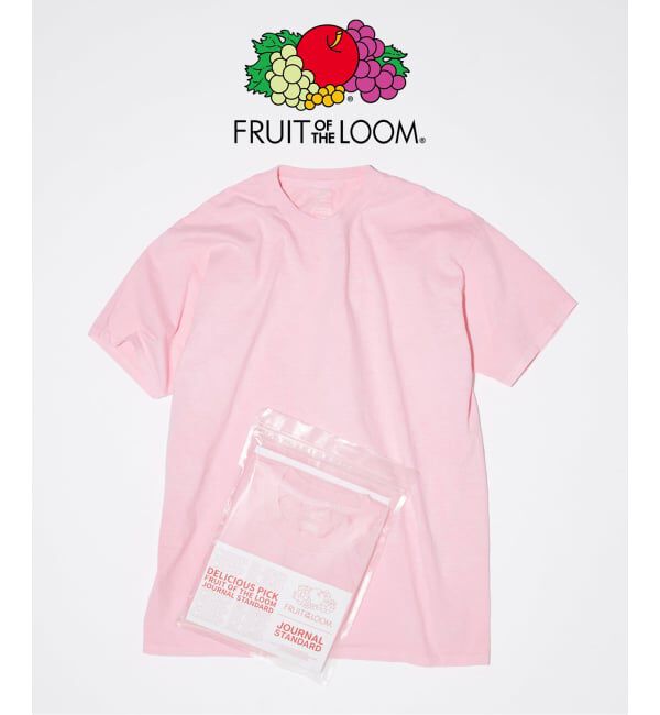 JOURNAL STANDARD「FRUIT OF THE LOOM / フルーツ オブ ザ ルーム 別注 カラーパックTシャツ」|Tシャツ・カットソー|ピンク A