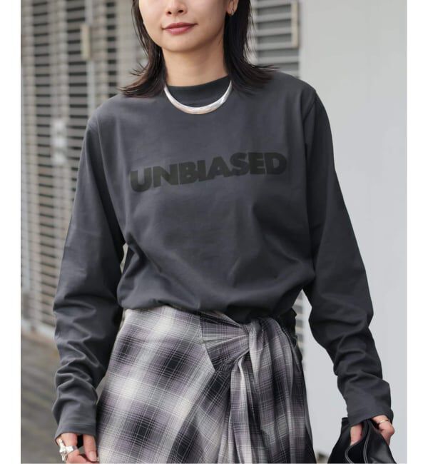 JOURNAL STANDARD「《WEB限定追加》UNBIASEDロングスリーブ Tシャツ」|Tシャツ・カットソー|