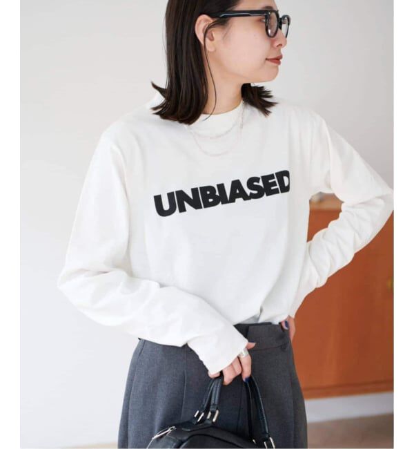 JOURNAL STANDARD「《WEB限定追加》UNBIASEDロングスリーブ Tシャツ」|Tシャツ・カットソー|ホワイト