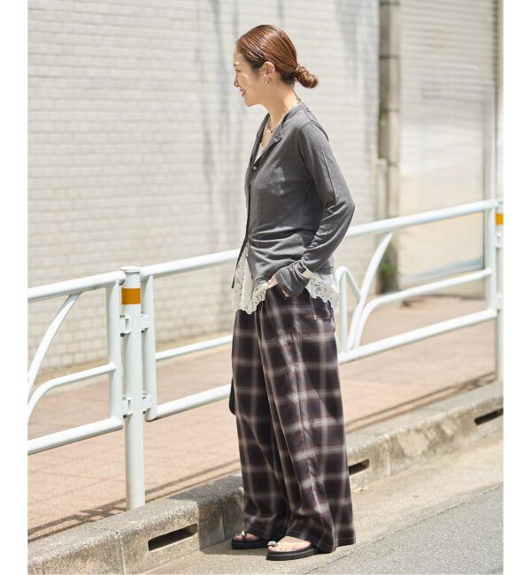 JOURNAL STANDARD「リヨセルチェックパンツ」|その他|