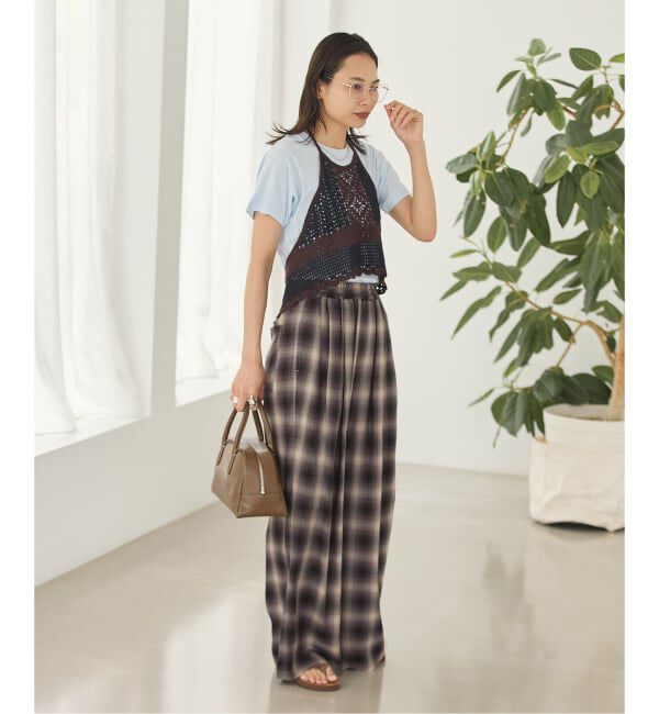 JOURNAL STANDARD「リヨセルチェックパンツ」|その他|