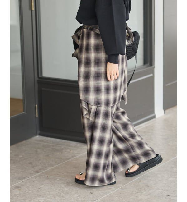 JOURNAL STANDARD「リヨセルチェックパンツ」|その他|