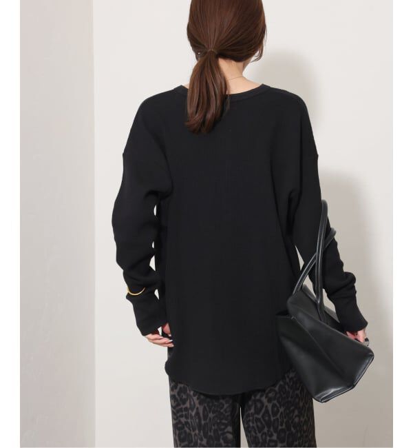 JOURNAL STANDARD relume「【Hanes&times;relume】別注Newワッフルヘンリーネックプルオーバー」|Tシャツ・カットソー|