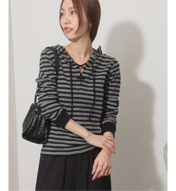JOURNAL STANDARD relume「別注【MILLER/ミラー】 レースアップフードプルオーバー」|Tシャツ・カットソー|