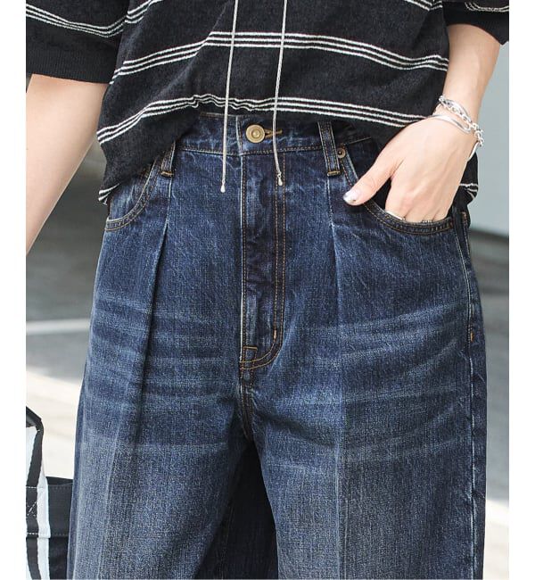 JOURNAL STANDARD「《追加2》DENIM CENTER CREASE 5PK」|デニム|