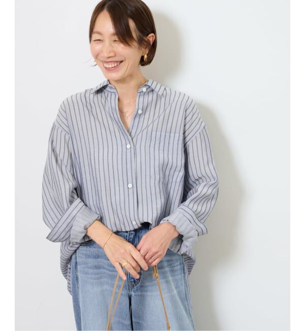 JOURNAL STANDARD relume「《追加 / 新色》ダブルストライプソフトシャツ」|シャツ・ブラウス|