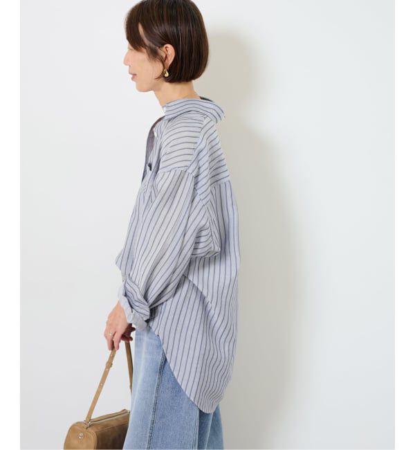 JOURNAL STANDARD relume「《追加 / 新色》ダブルストライプソフトシャツ」|シャツ・ブラウス|