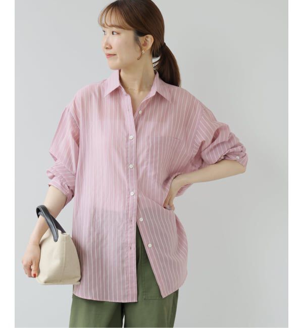 JOURNAL STANDARD relume「《追加 / 新色》ダブルストライプソフトシャツ」|シャツ・ブラウス|
