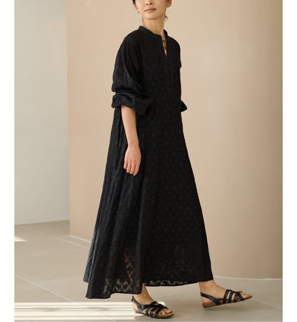 JOURNAL STANDARD relume「《WEB限定追加》コットンジャガードフレアワンピース」|ワンピース|