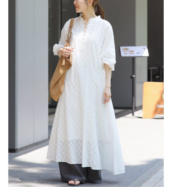 JOURNAL STANDARD relume「《WEB限定追加》コットンジャガードフレアワンピース」|ワンピース|