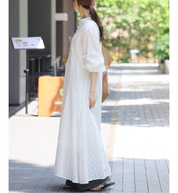 JOURNAL STANDARD relume「《WEB限定追加》コットンジャガードフレアワンピース」|ワンピース|