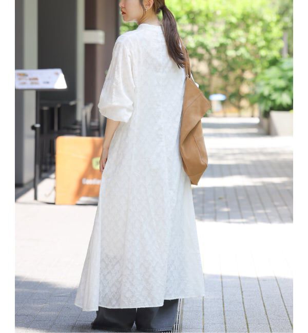 JOURNAL STANDARD relume「《WEB限定追加》コットンジャガードフレアワンピース」|ワンピース|