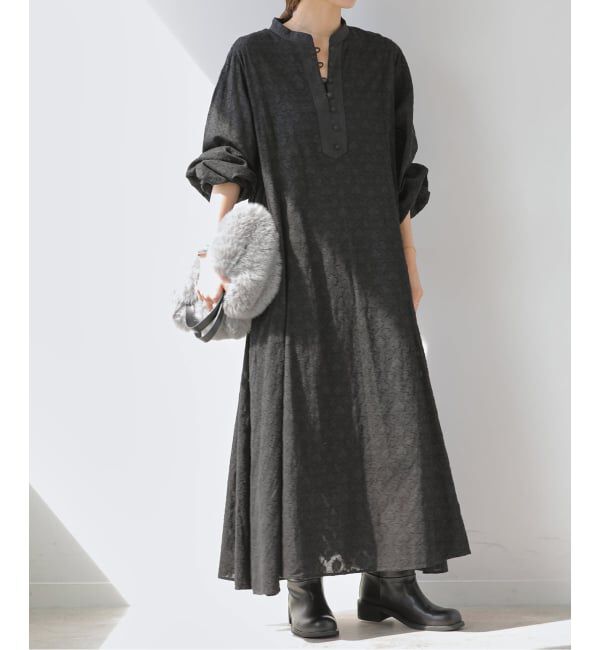 JOURNAL STANDARD relume「《WEB限定追加》コットンジャガードフレアワンピース」|ワンピース|