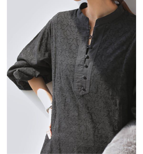 JOURNAL STANDARD relume「《WEB限定追加》コットンジャガードフレアワンピース」|ワンピース|