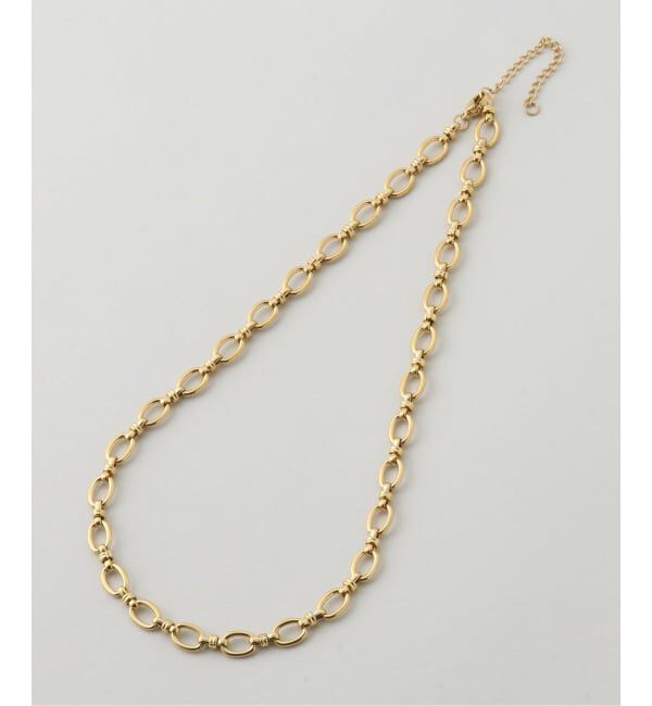 journal standard L'essage「MERAKI/メラキ OVAL CHAIN NECKLACE ネックレス」|ネックレス|