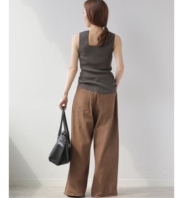 JOURNAL STANDARD relume「コットンツイルワイドパンツ」|デニム|