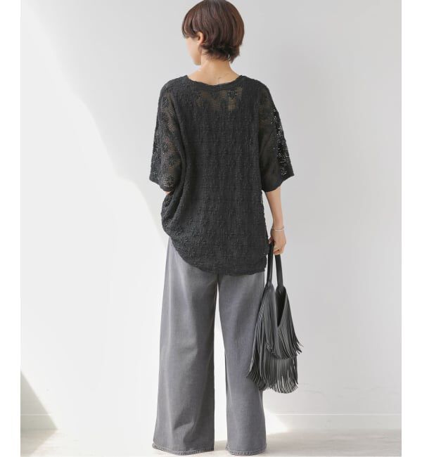 JOURNAL STANDARD relume「コットンツイルワイドパンツ」|デニム|