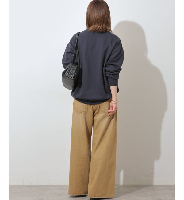 JOURNAL STANDARD relume「コットンツイルワイドパンツ」|デニム|