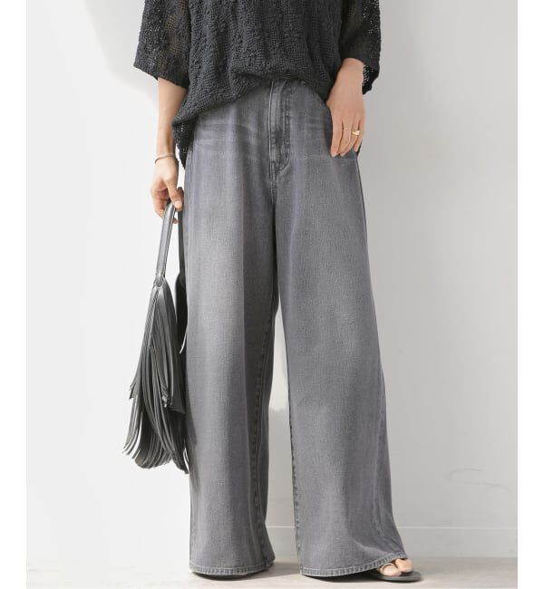 JOURNAL STANDARD relume「コットンツイルワイドパンツ」|デニム|