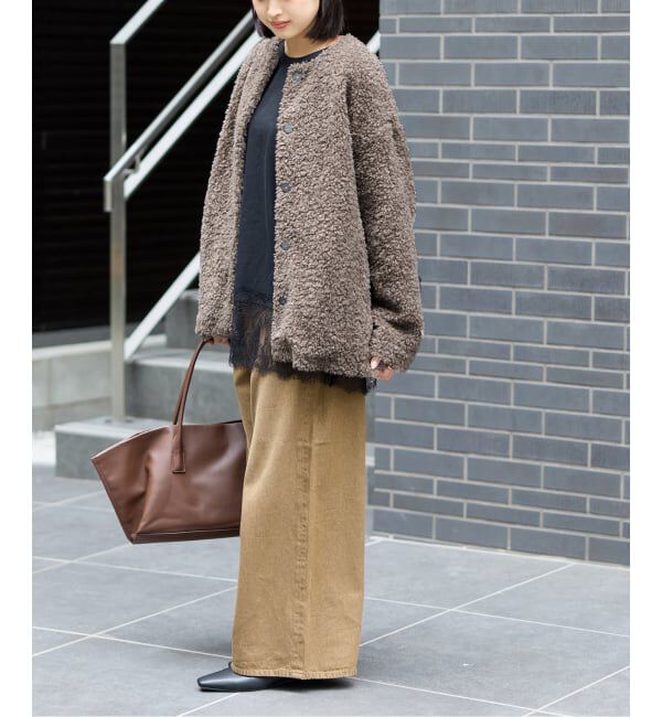 JOURNAL STANDARD relume「コットンツイルワイドパンツ」|デニム|