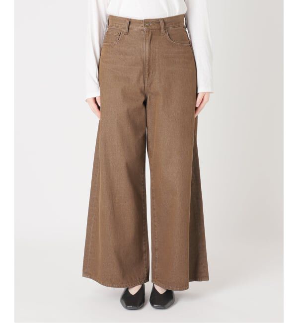 JOURNAL STANDARD relume「コットンツイルワイドパンツ」|デニム|