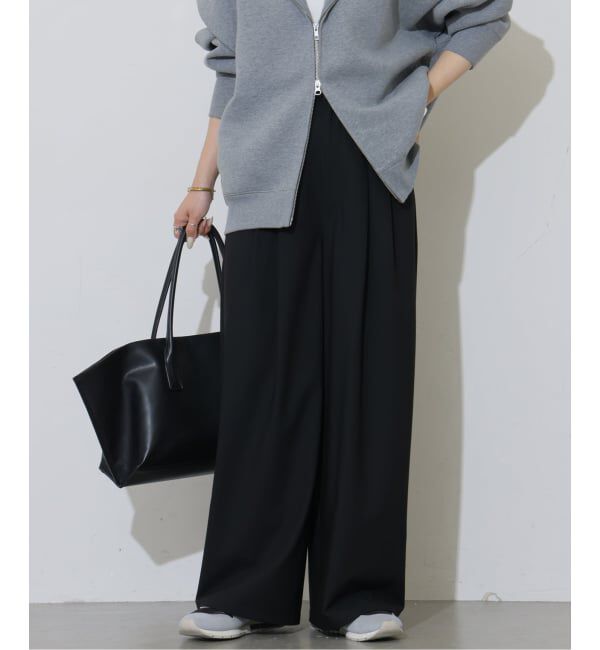 JOURNAL STANDARD relume「2タックスラックスパンツ」|スラックス|ブラック