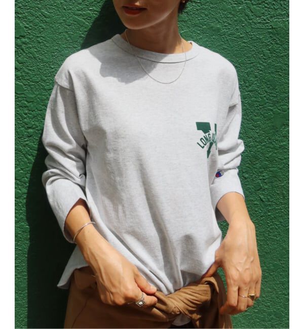 JOURNAL STANDARD relume「別注【MAKI&times;Champion/チャンピオン】ロングスリーブTEE」|Tシャツ・カットソー|