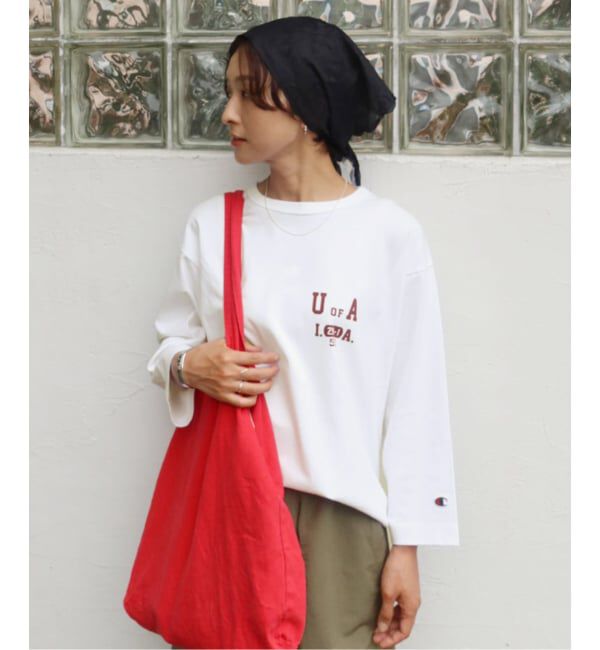 JOURNAL STANDARD relume「別注【MAKI&times;Champion/チャンピオン】ロングスリーブTEE」|Tシャツ・カットソー|