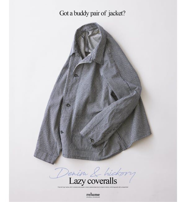 JOURNAL STANDARD relume「デニム＆ヒッコリー &rdquo;レイジー&rdquo; カバーオール ジャケット」|その他|