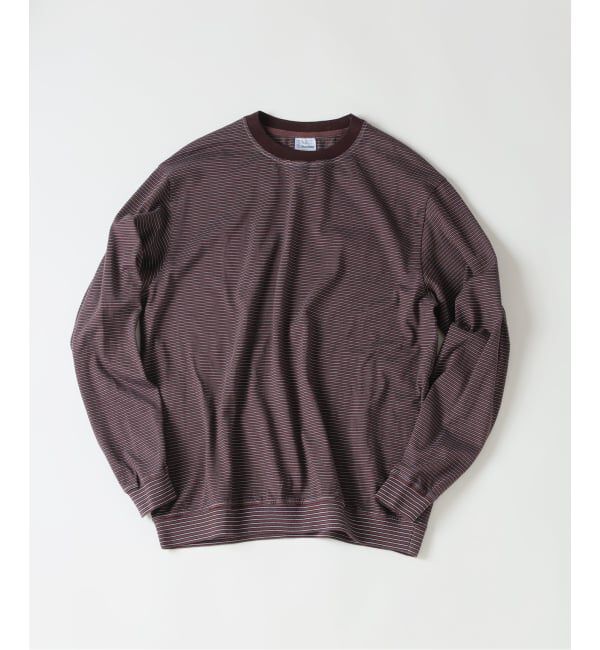 JOURNAL STANDARD relume「米富繊維 / Yonetomi 別注 ガーメントダイ ボーダー ロンT」|Tシャツ・カットソー|